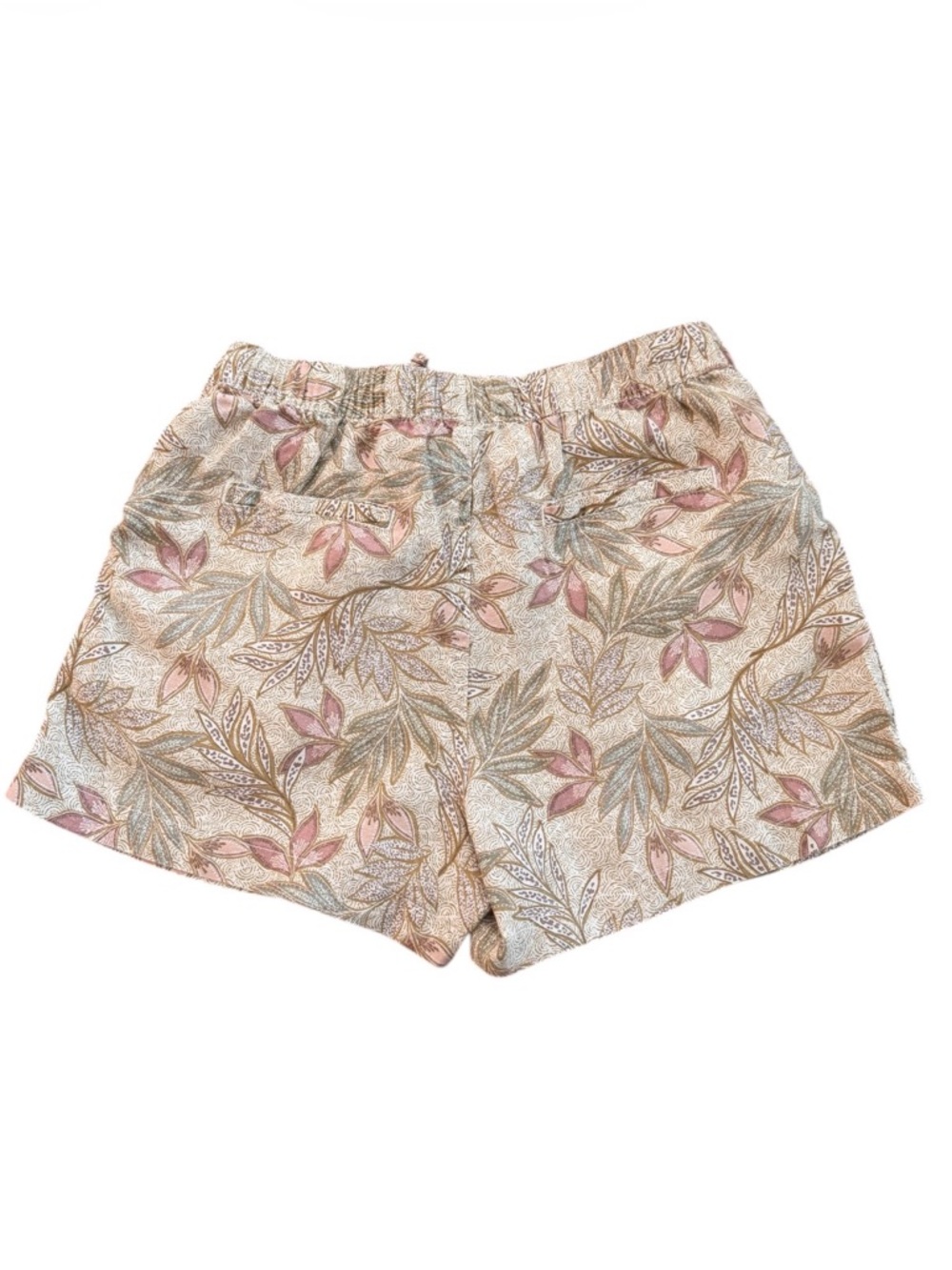 Cynthia Rowley Floral Leaf Print Women’s Short - size M - Picture 2 of 3
